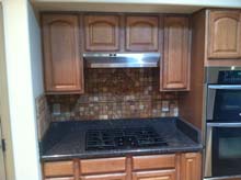 Example of painted kitchen cabients